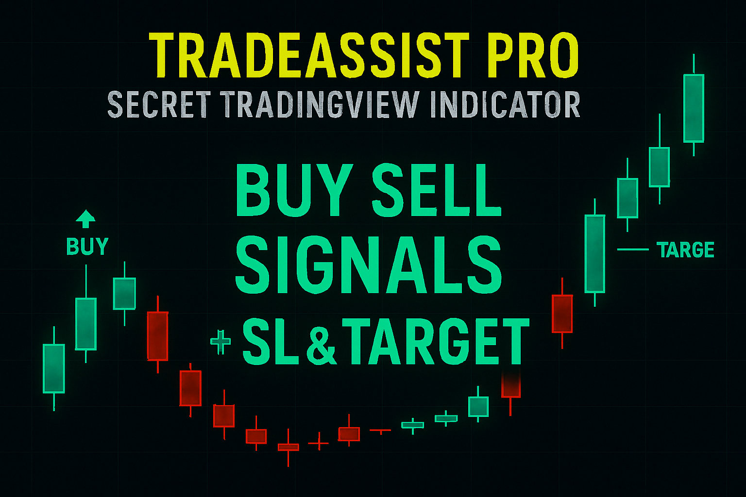 TradeAssist Pro – TradingView Indicator with Smart Buy/Sell Signals + Auto Stoploss & Target