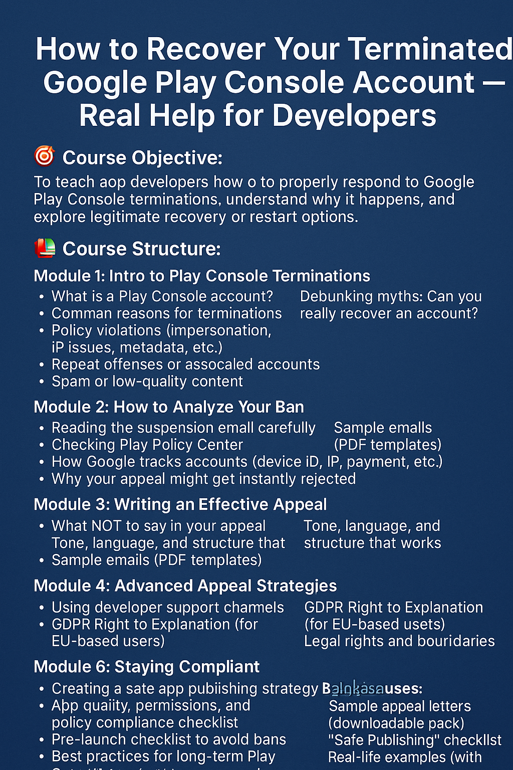 How to Recover Your Terminated Google Play Console Account — Real Help for Developers