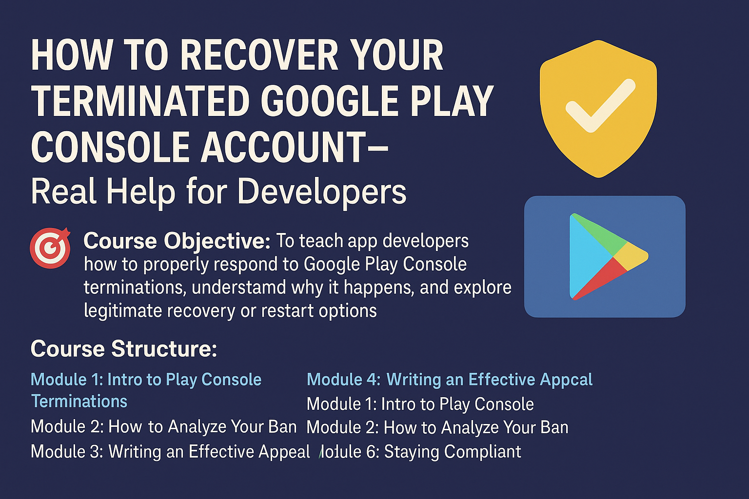 How to Recover Your Terminated Google Play Console Account — Real Help for Developers